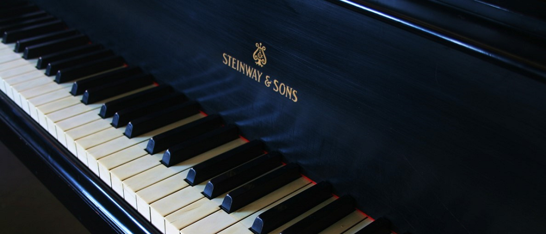Black and White Piano